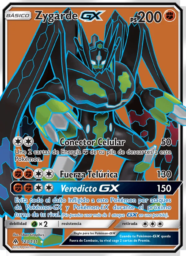 Zygarde GX · Luz Prohibida 123/131