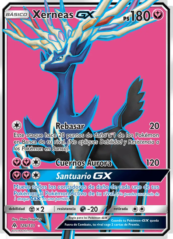 Xerneas GX · Luz Prohibida 126/131