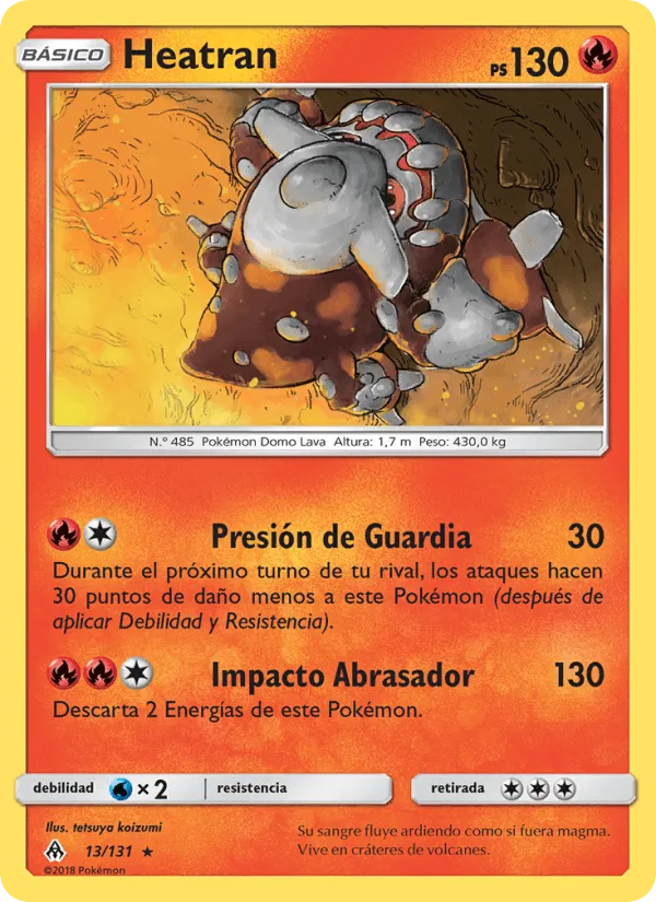 Heatran · Luz Prohibida 13/131