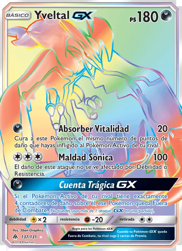 Yveltal GX · Luz Prohibida 137/131