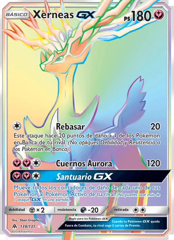 Xerneas GX · Luz Prohibida 139/131