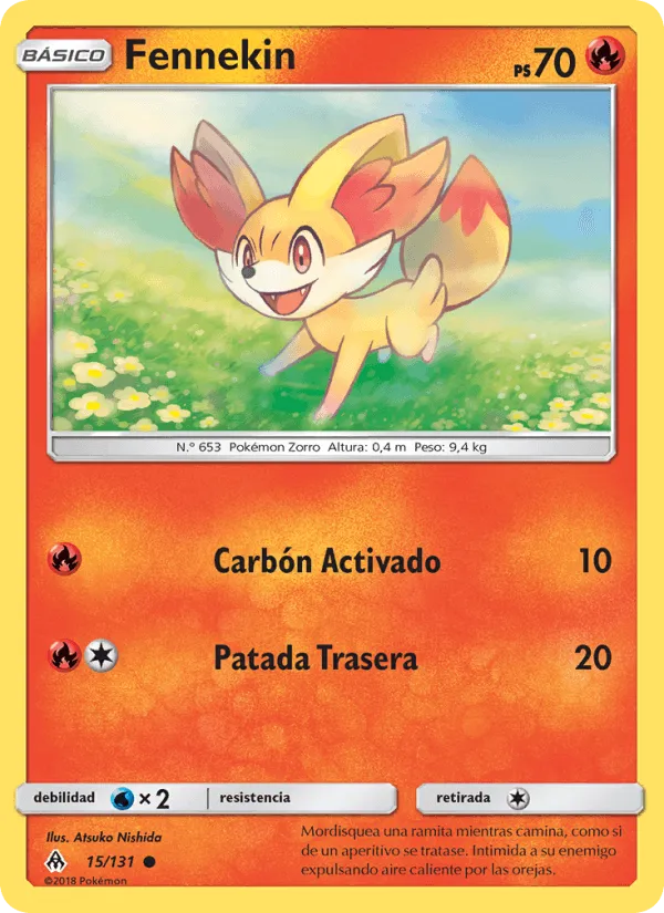 Fennekin · Luz Prohibida 15/131