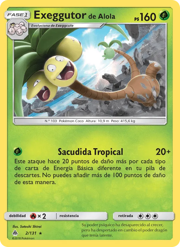 Exeggutor de Alola · Luz Prohibida 2/131
