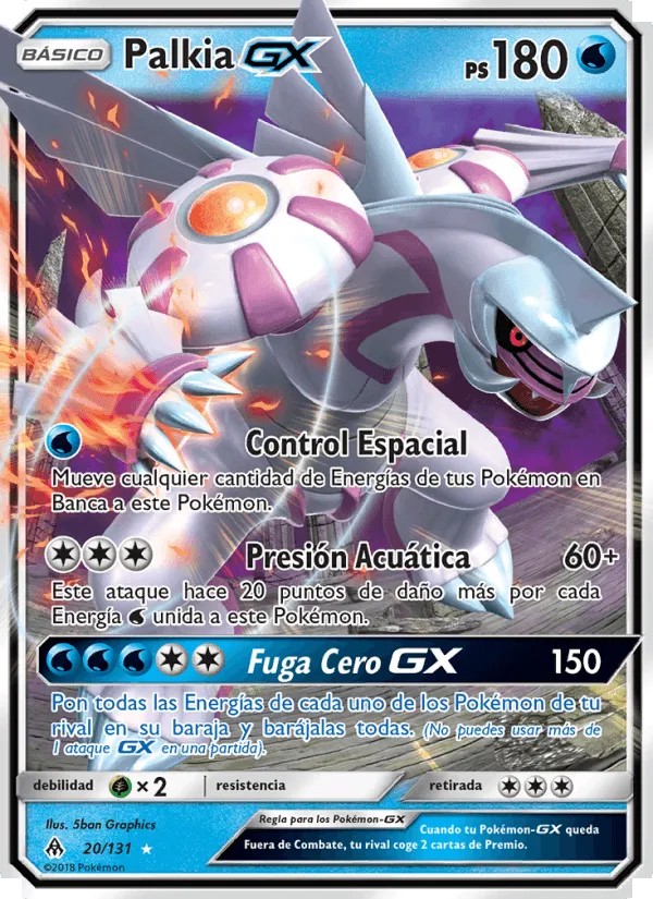 Palkia GX · Luz Prohibida 20/131