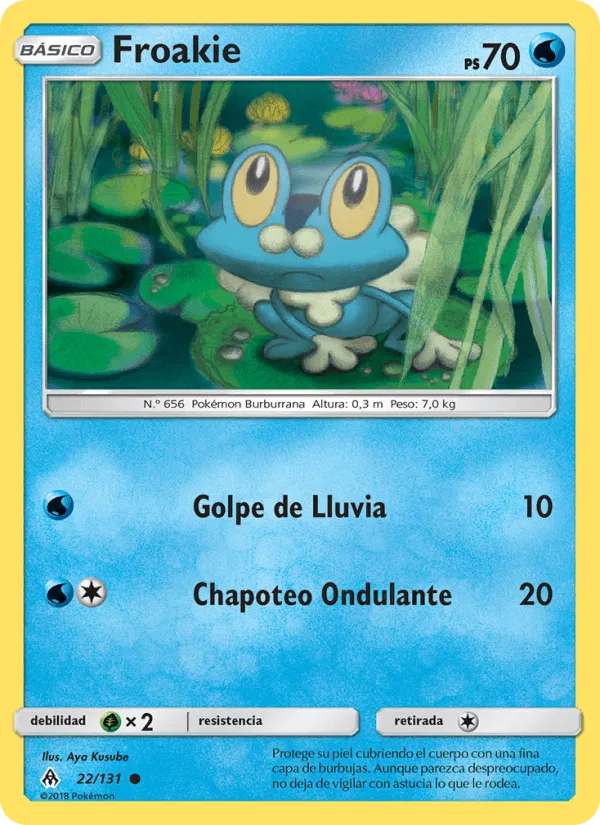 Froakie · Luz Prohibida 22/131