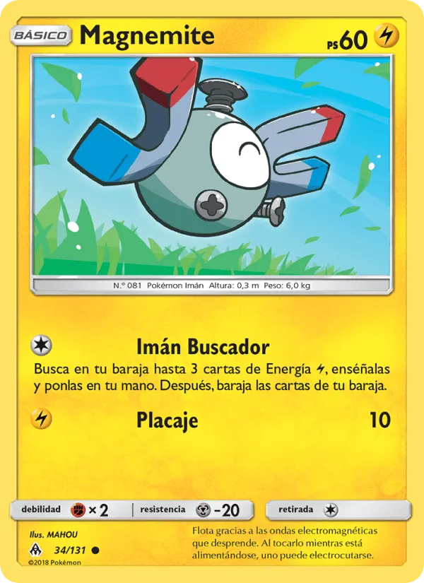 Magnemite · Luz Prohibida 34/131