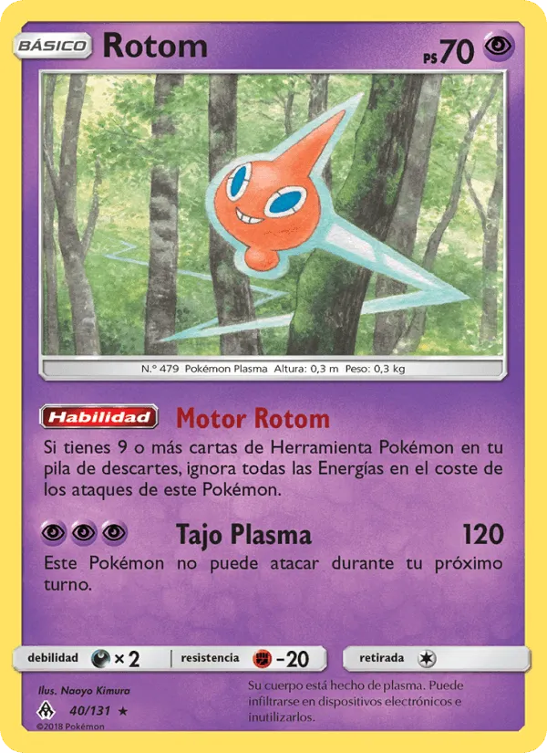 Rotom · Luz Prohibida 40/131