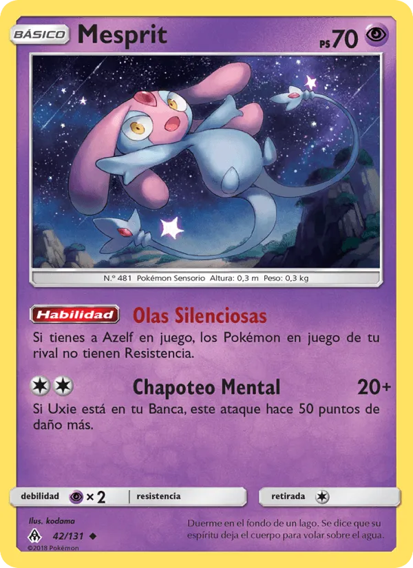 Mesprit · Luz Prohibida 42/131