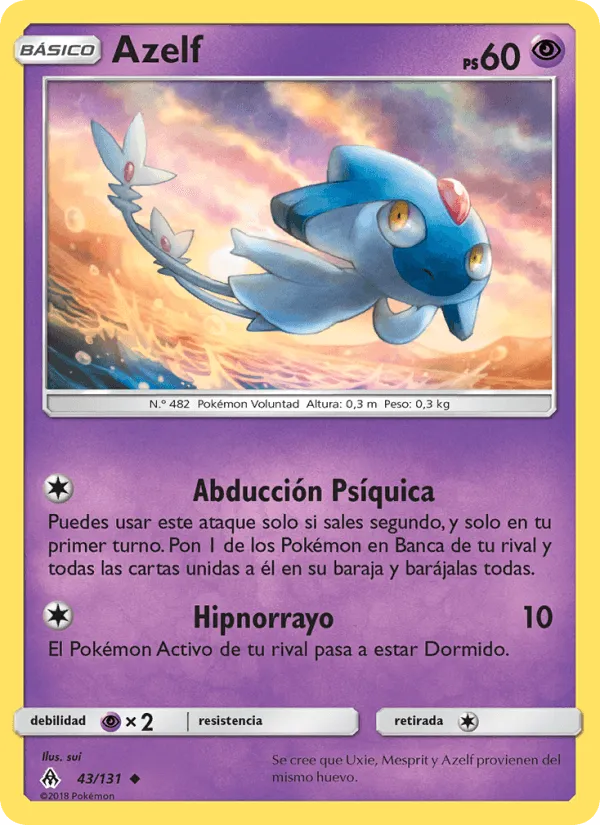 Azelf · Luz Prohibida 43/131