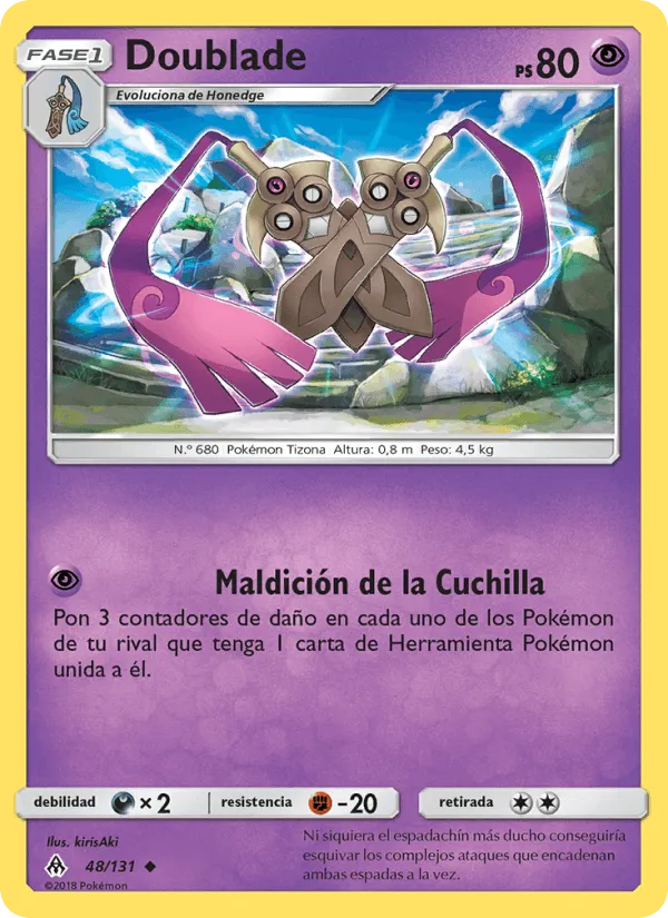 Doublade · Luz Prohibida 48/131