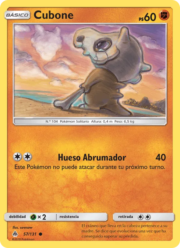 Cubone · Luz Prohibida 57/131