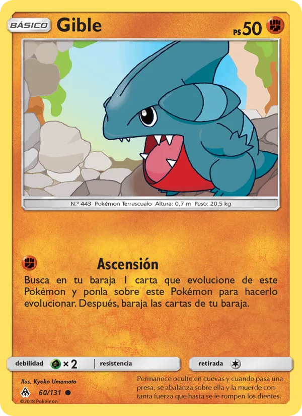 Gible · Luz Prohibida 60/131