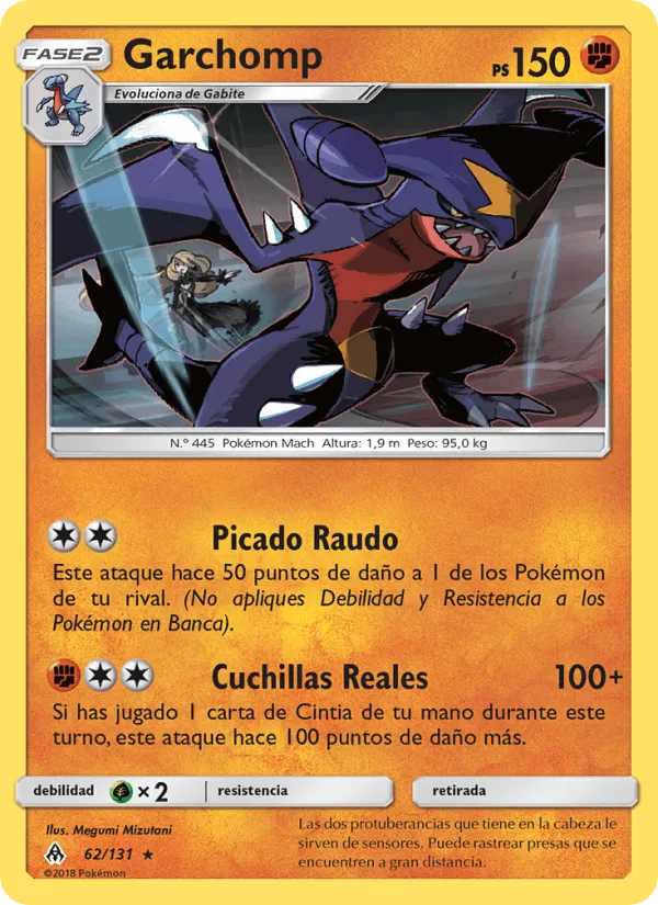 Garchomp · Luz Prohibida 62/131