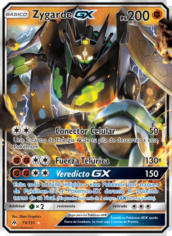 Zygarde GX · Luz Prohibida 73/131