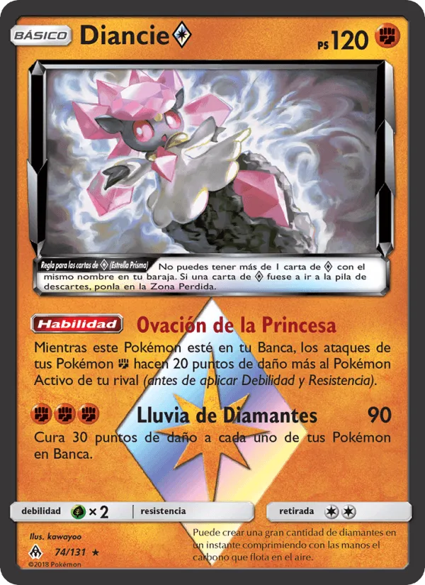 Diancie ◇ · Luz Prohibida 74/131