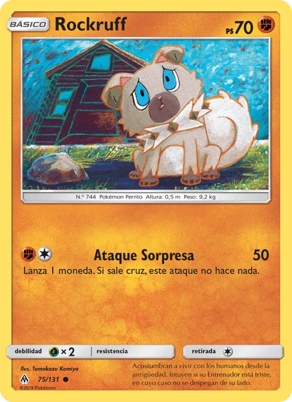 Rockruff · Luz Prohibida 75/131