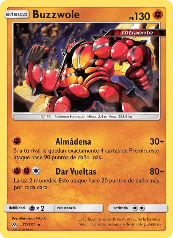 Buzzwole · Luz Prohibida 77/131