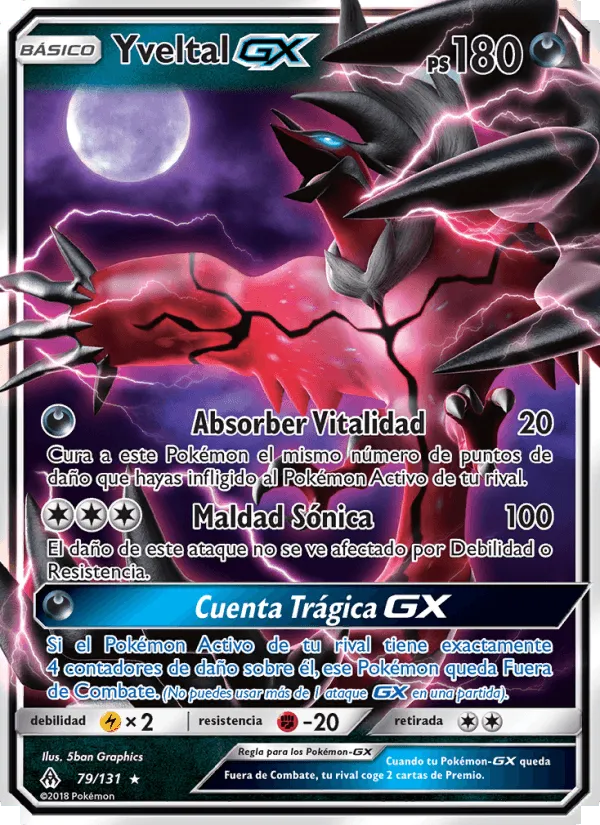 Yveltal GX · Luz Prohibida 79/131
