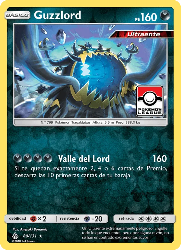 Guzzlord · Luz Prohibida 80/131