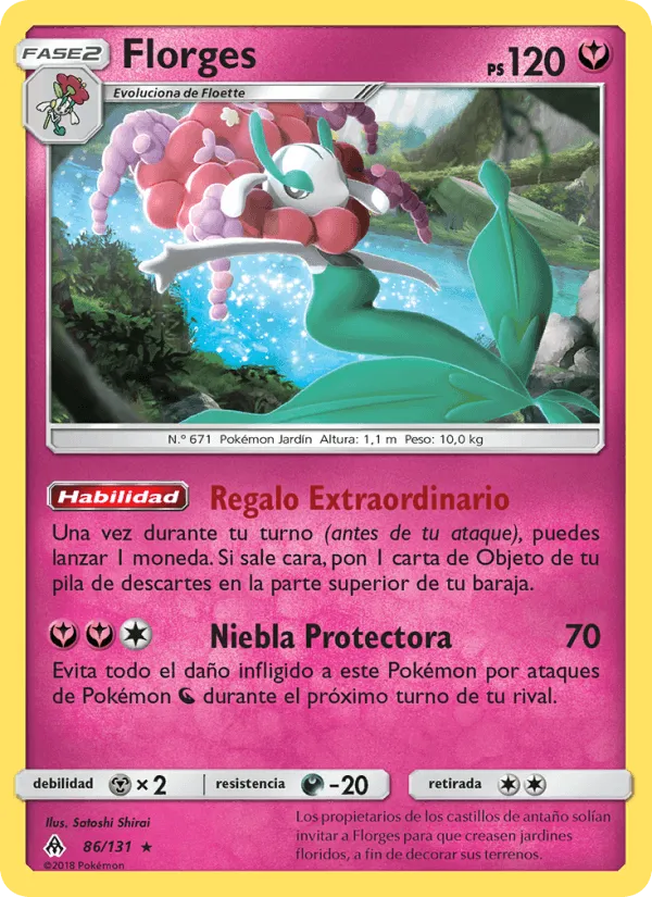 Florges · Luz Prohibida 86/131