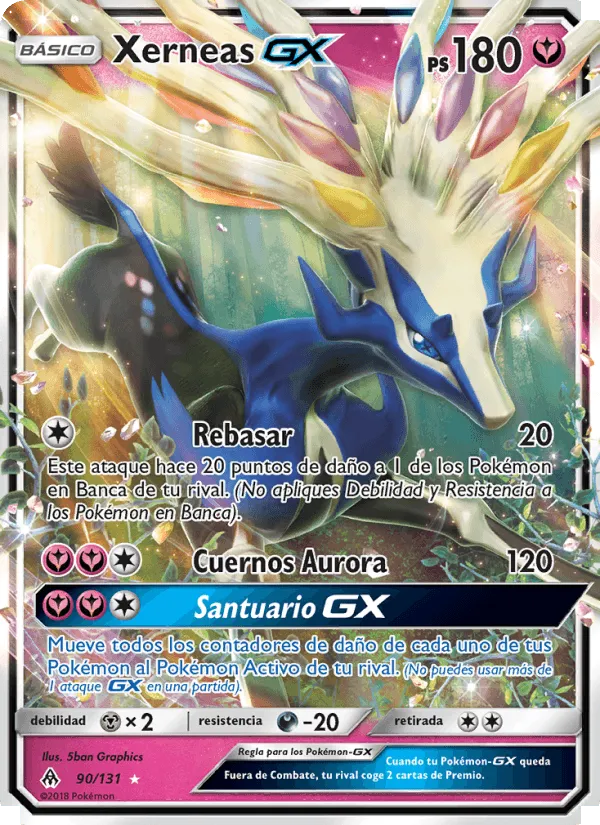 Xerneas GX · Luz Prohibida 90/131