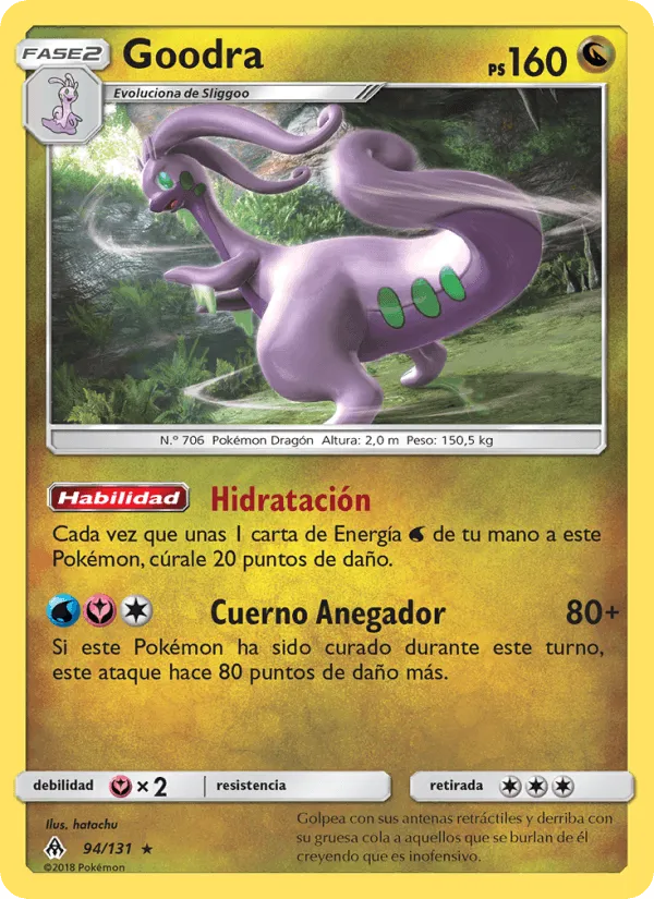 Goodra · Luz Prohibida 94/131