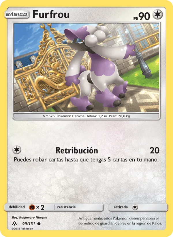 Furfrou · Luz Prohibida 99/131