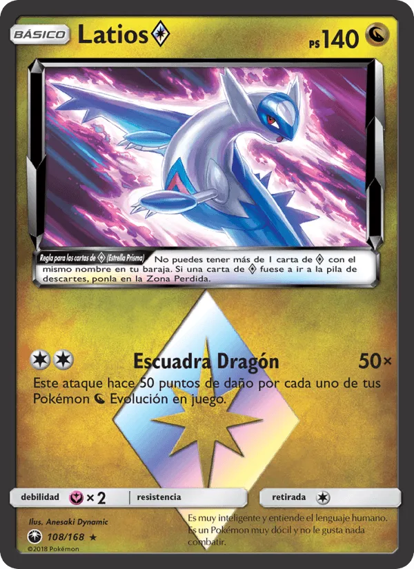 Latios ◇ · Tormenta Celestial 108/168