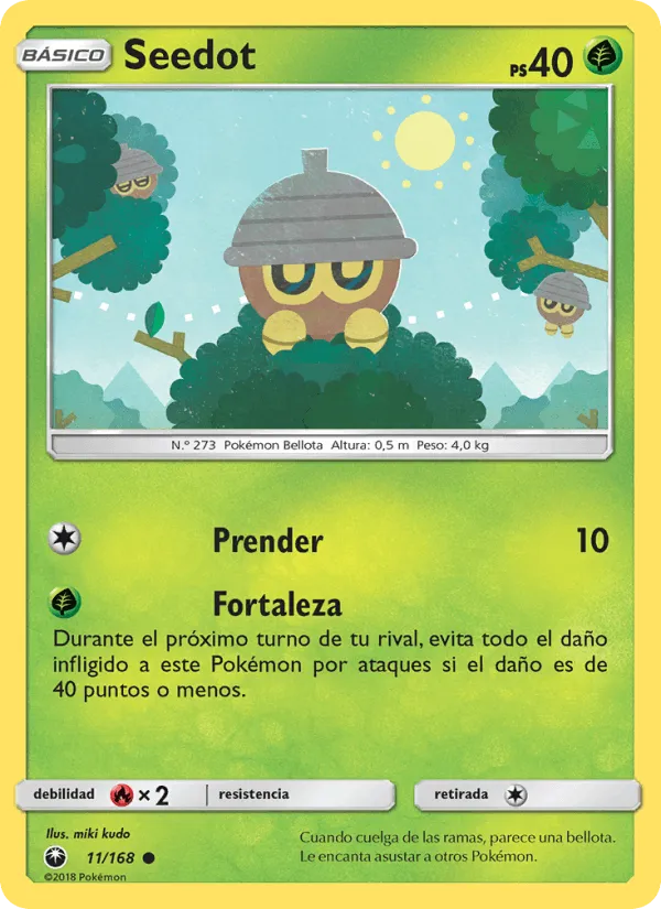 Seedot · Tormenta Celestial 11/168