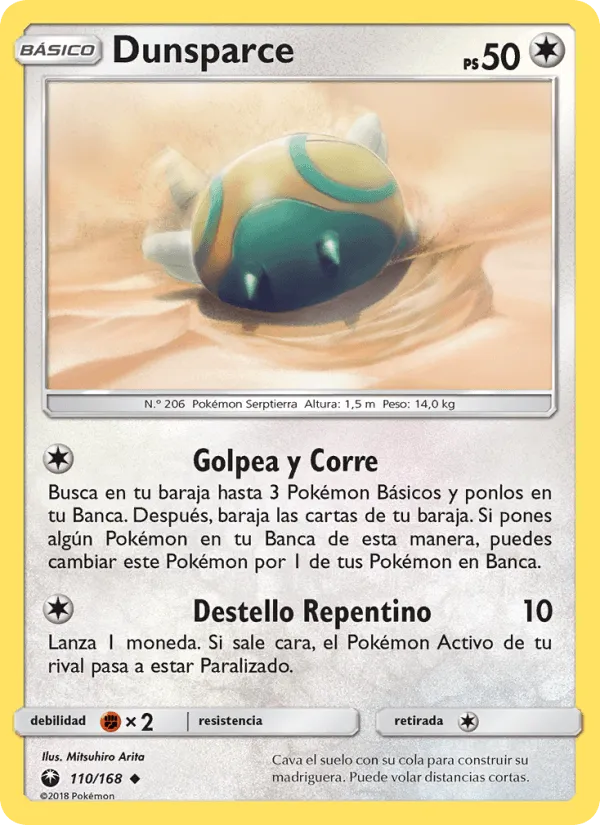 Dunsparce · Tormenta Celestial 110/168