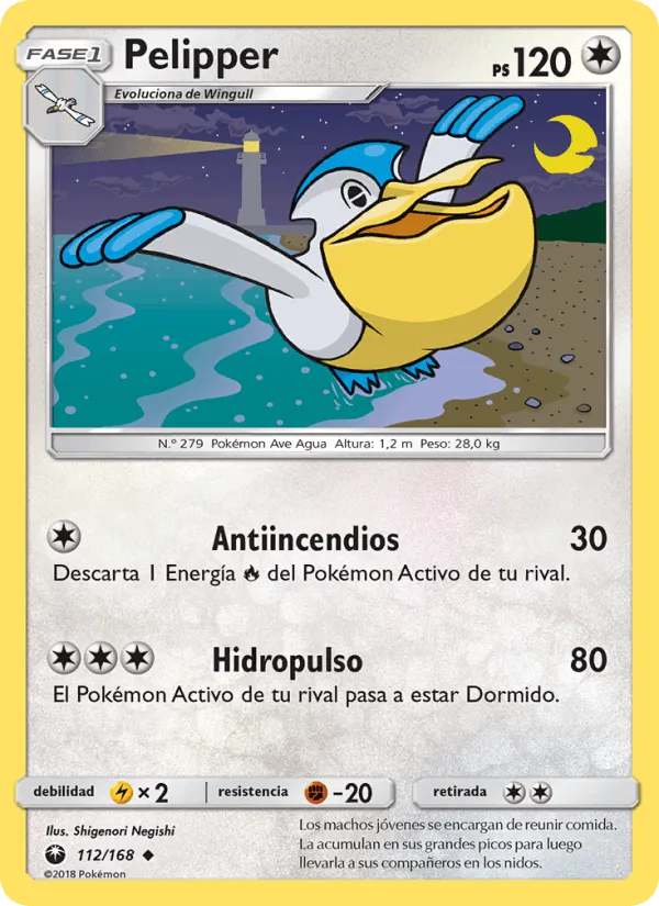 Pelipper · Tormenta Celestial 112/168