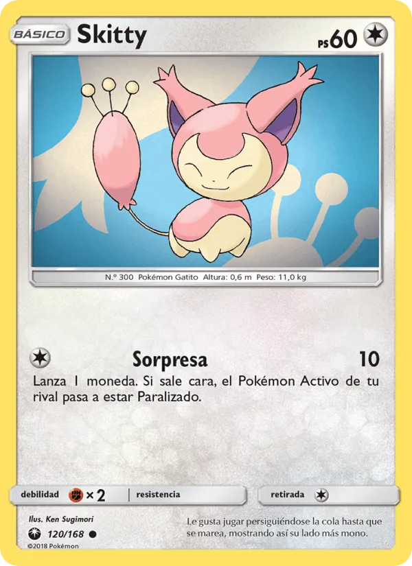 Skitty · Tormenta Celestial 120/168