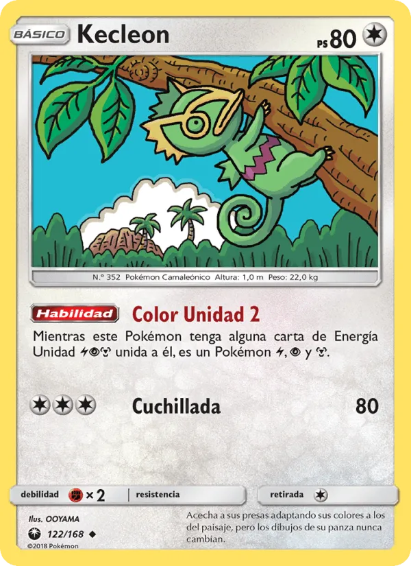 Kecleon · Tormenta Celestial 122/168
