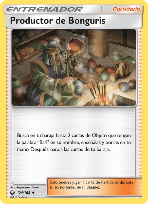 Productor de Bonguris · Tormenta Celestial 124/168