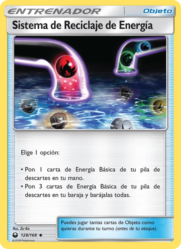Sistema de Reciclaje de Energía · Tormenta Celestial 128/168