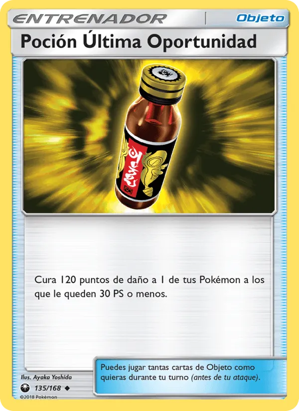 Poción Última Oportunidad · Tormenta Celestial 135/168