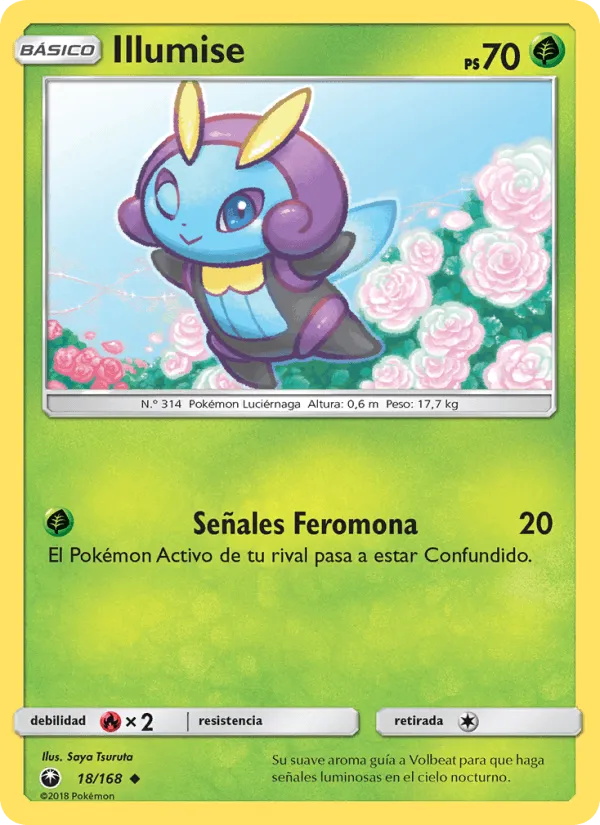 Illumise · Tormenta Celestial 18/168