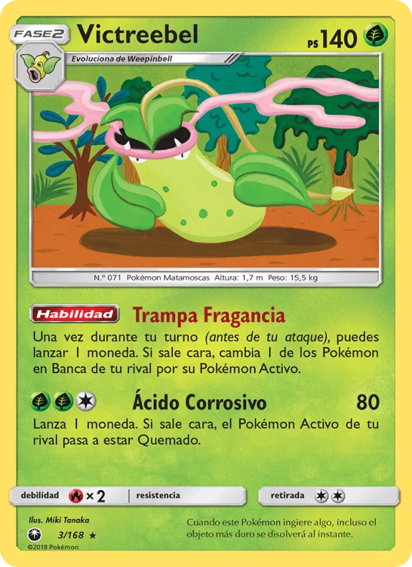 Victreebel · Tormenta Celestial 3/168