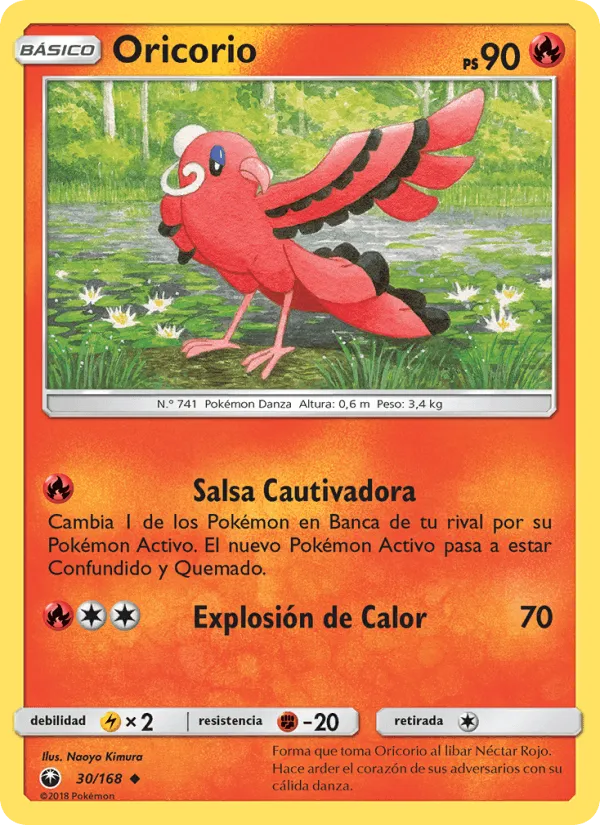 Oricorio · Tormenta Celestial 30/168
