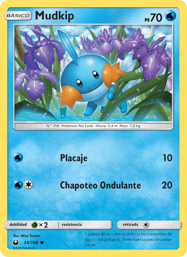 Mudkip · Tormenta Celestial 33/168