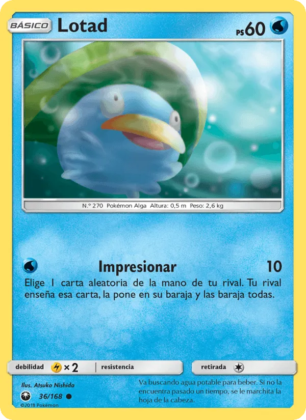 Lotad · Tormenta Celestial 36/168