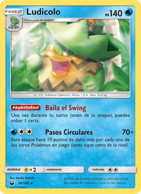 Ludicolo · Tormenta Celestial 38/168