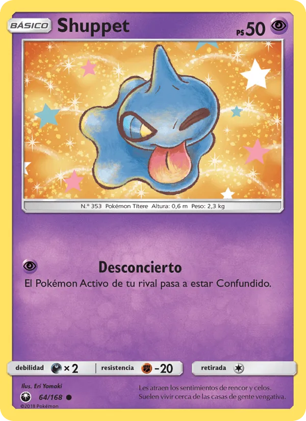 Shuppet · Tormenta Celestial 64/168