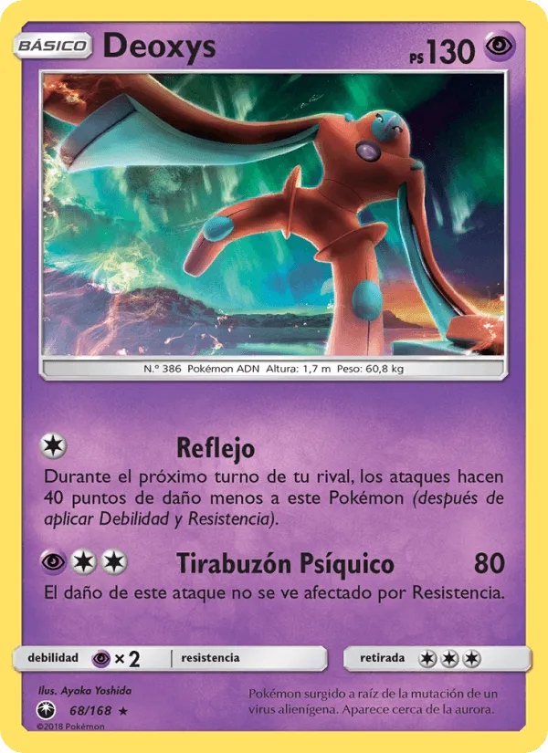Deoxys · Tormenta Celestial 68/168
