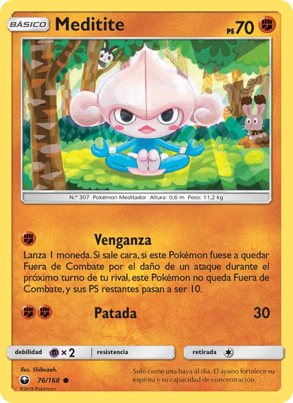 Meditite · Tormenta Celestial 76/168