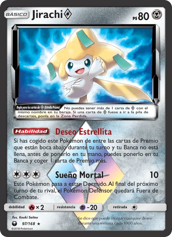 Jirachi ◇ · Tormenta Celestial 97/168