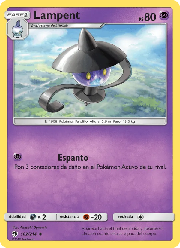 Lampent · Truenos Perdidos 102/214