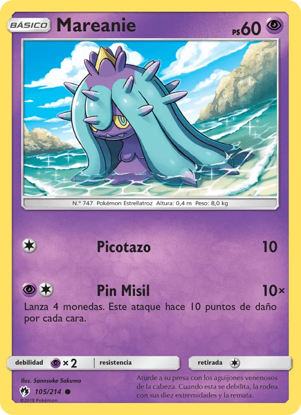 Mareanie · Truenos Perdidos 105/214