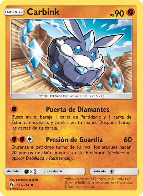 Carbink · Truenos Perdidos 117/214