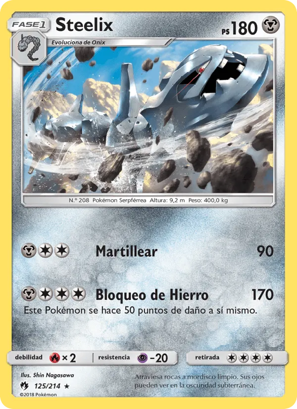 Steelix · Truenos Perdidos 125/214